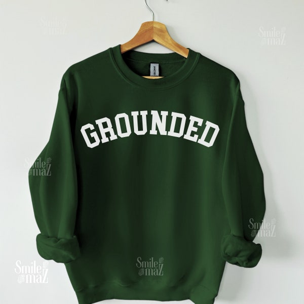 Grounded Sweater | College Crewneck Sweatshirt