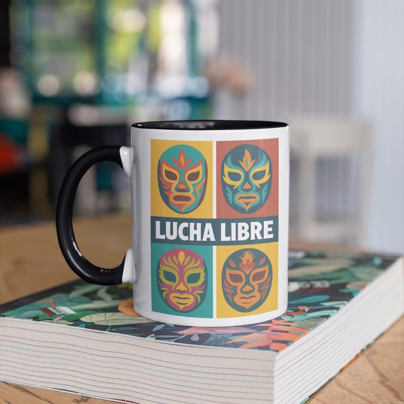 Ceramic Luchador Mask - Etsy