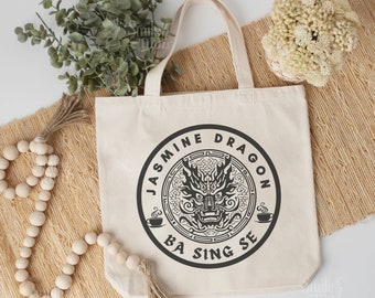 Jasmine Dragon Ba Sing Se Tote Bag - Avatar Fan Art