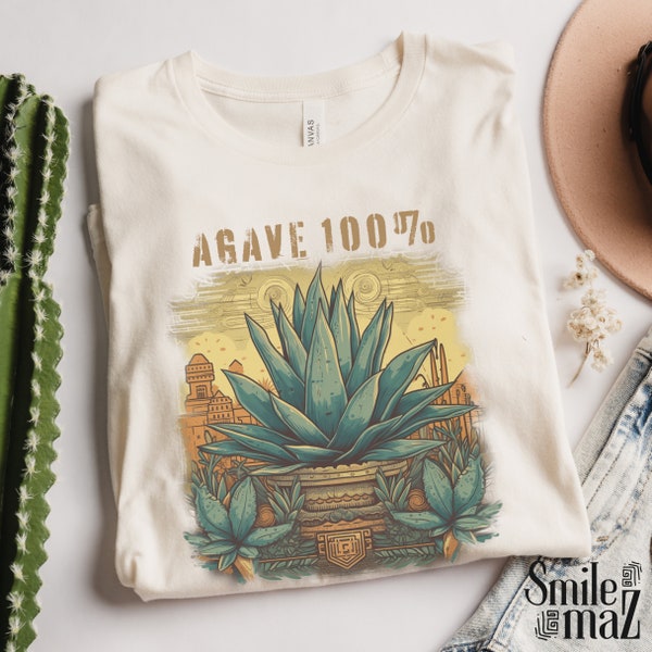 Agave 100% Tequila Shirt | Camisa Para Hombre Latino o Mujer 818 Tequila Shirt, Agave Azul, Agave Victoria, Agave Americana, Agave Blue Glow