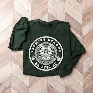 Jasmine Dragon Tea Shop Sweatshirt - Avatar Anime Apparel