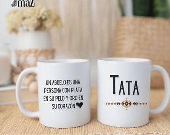 Tata Mug | Coffee cup Gift for father&#39;s day | Latino Mug