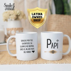 Pappa-mugg | Kaffekopp Present till pappa | Latino-tedrickare