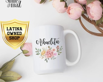 Abuela Abuelita Mug | Mejor Abuelita , Vas a Ser Abuelita , La Mejor Abuelita del Mundo, Abuelita gifts