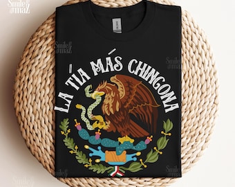 Bluza La Tia Mas Chingona | Prezent dla Tia Chingona | Najlepsza Tia w życiu | Sweter dla latynoskiej cioci | Prezent dla Latynoski | Sklep należący do Latynoski