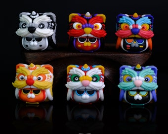 Zuno Lion Dance - Artisan Keycap