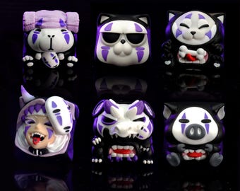 Maskshade Spirit Artisan Keycap | Handmade Resin Keycap for Mechanical Keyboard