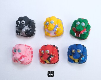 Croco Tiny - Artisan Keycap