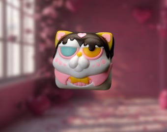 Artisan Keycap Valentine - Zuno Cat