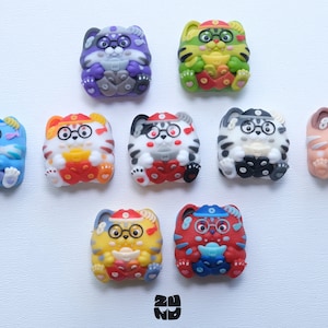 Money Cat - Artisan Keycap