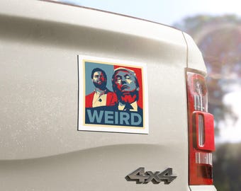 2024 rare magnetische bumpersticker | Automagneet | Bumpersticker verkiezingscampagne 2024 | Verkiezingscampagne 2024 | Mevrouw de Voorzitter | Trump