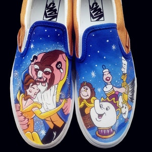 Disney vans beauty and the beast hotsell
