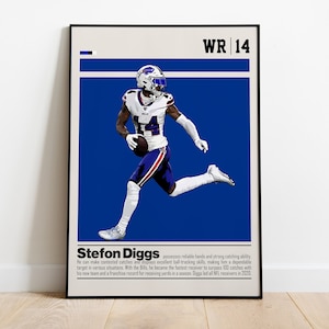 Stefon Diggs vector art I just finished. Gonna be rocking this as