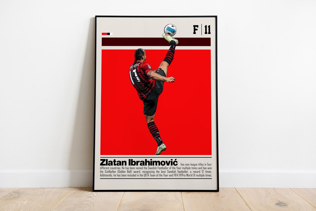 Zlatan Ibrahimovi Digital Poster For Sports Fan Wall Art For Soccer zlatan-ibrahimovi-digital-poster-for-sports-fan-wall-art-for-soccer