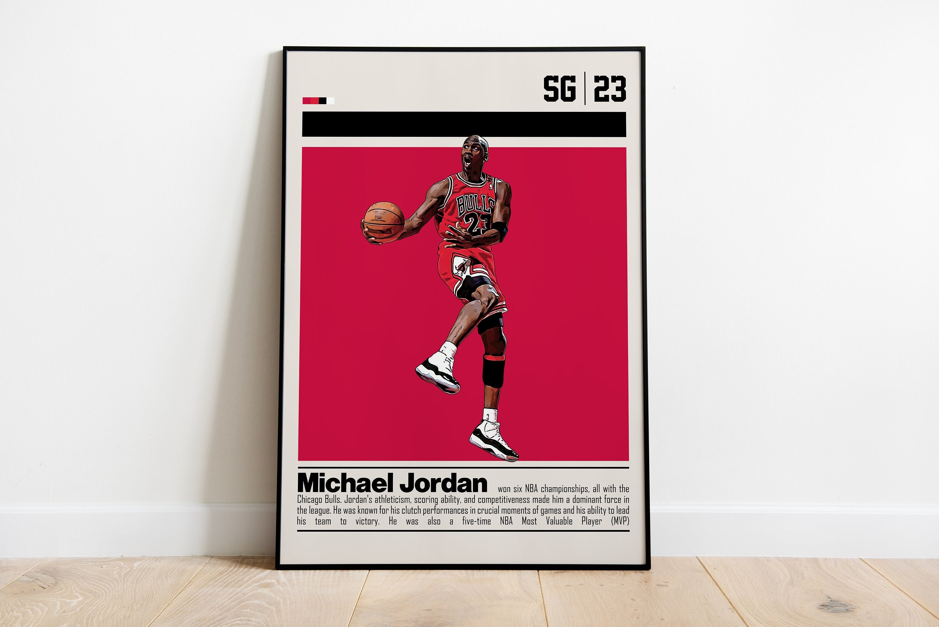 Las mejores ofertas en Pósters de Michael Jordan NBA