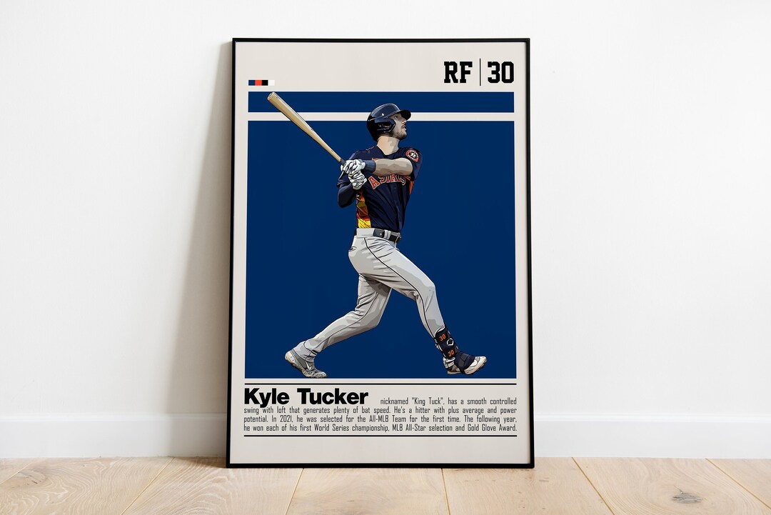 Digital Poster of Kyle Tucker Poster for Sports Fan Wall Art for