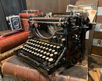 1929 Underwood Model 5: „Ein zeitloser Klassiker in neuwertigem Zustand“