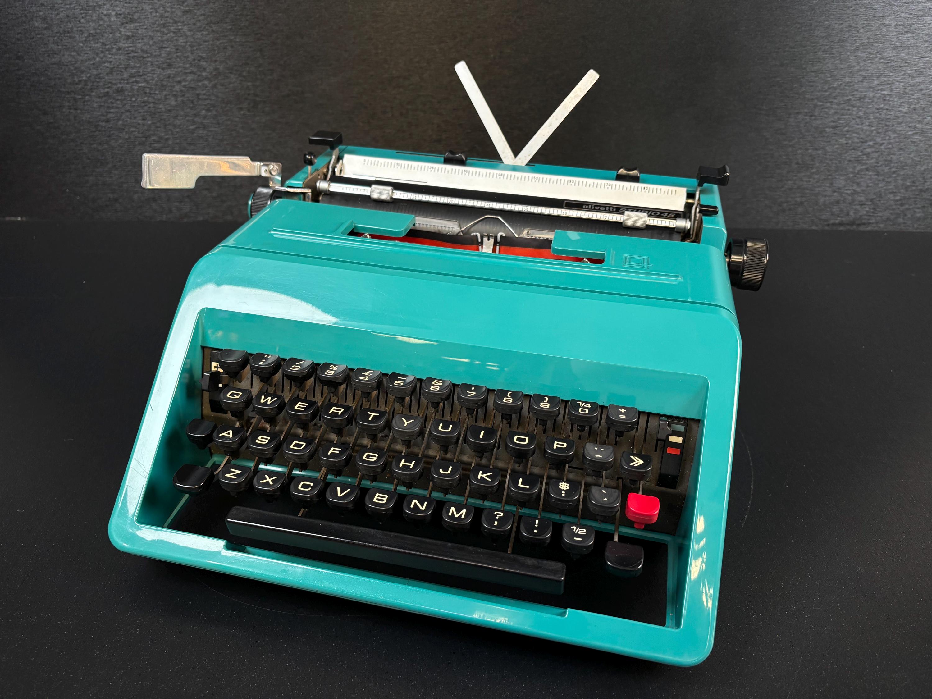 Typewriter Olivetti Studio 45 - Etsy