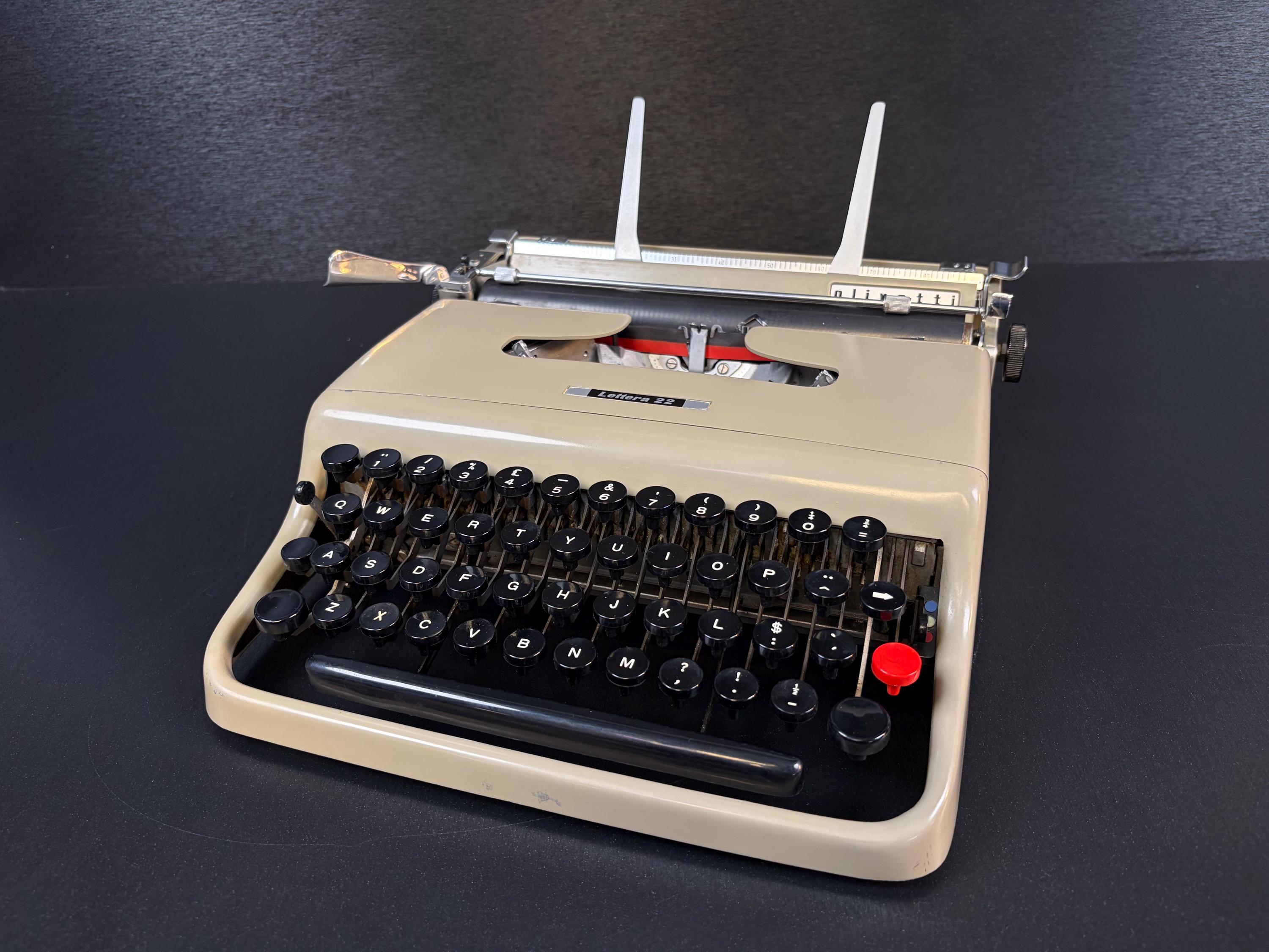 Olivetti lettera 22 - Etsy 日本