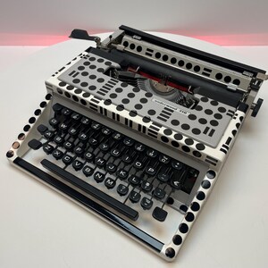 Vintage Olivetti Dora customised typewriter