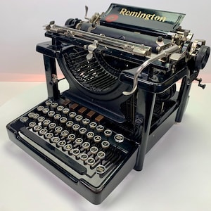 Remington Nro. 11 Máquina de escribir antigua, 1915 (número de serie 53624) – Máquina QWERTY antigua