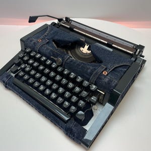 Vintage customised typewriter Cars Jeans and Casuals