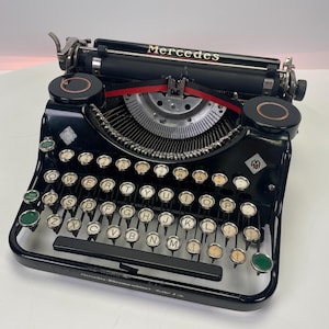 Mercedes Typewriter - Etsy