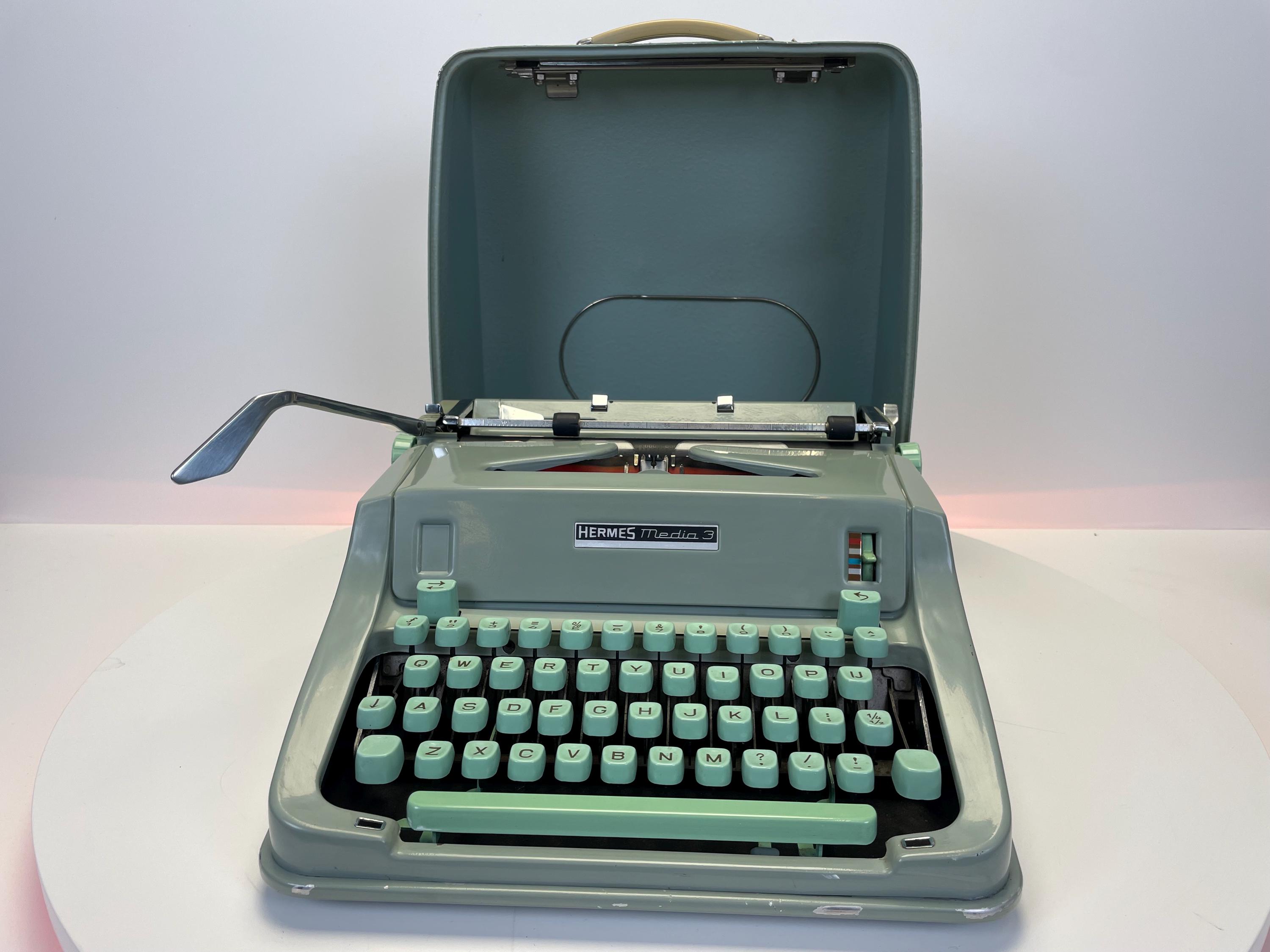 ヴィンテージ エルメス メディア 3 タイプライター (1967