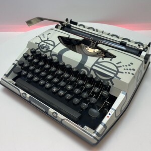 Vintage customised typewriter