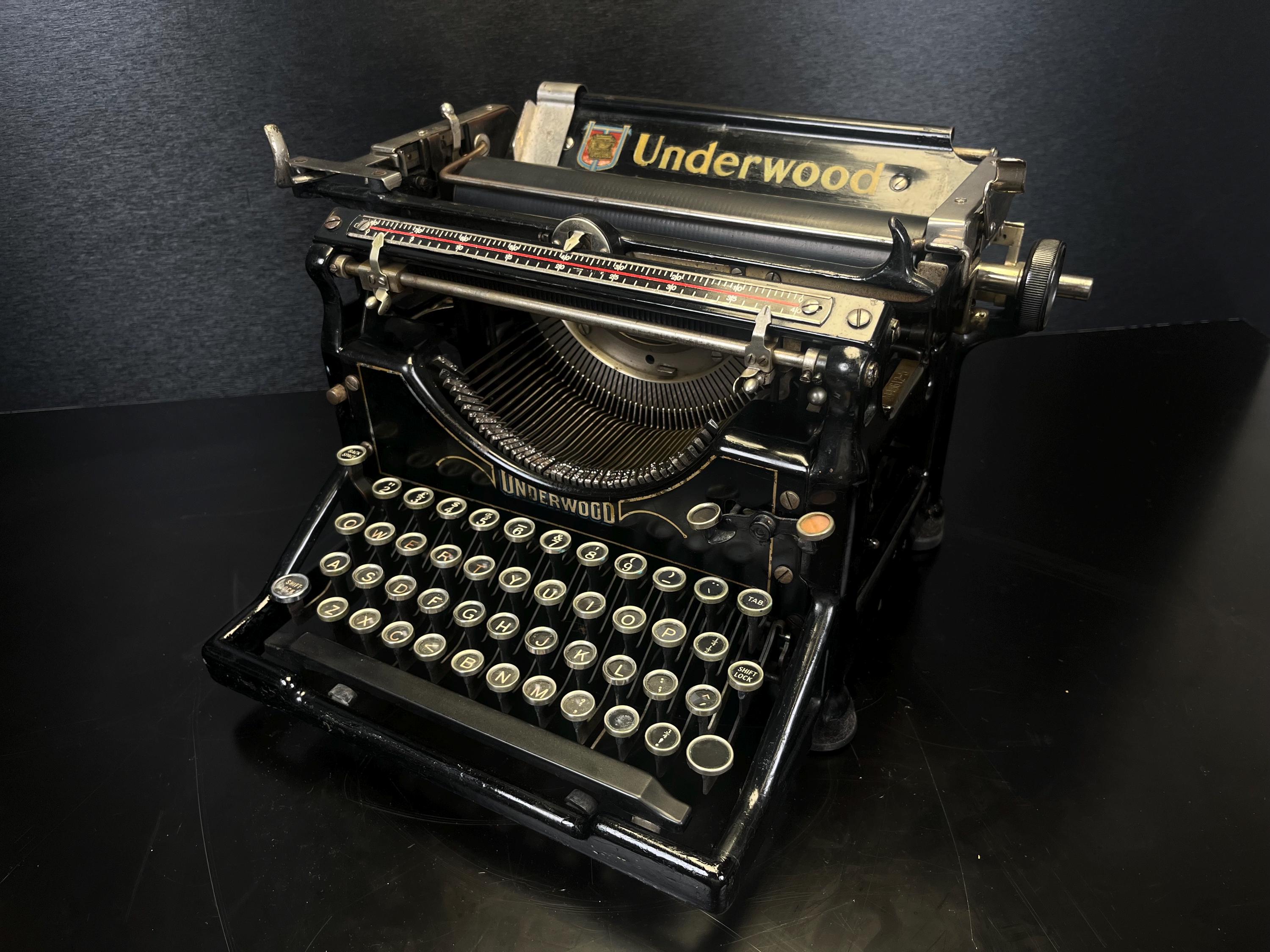 Vintage Underwood No. 5 Typewriter - Etsy Canada
