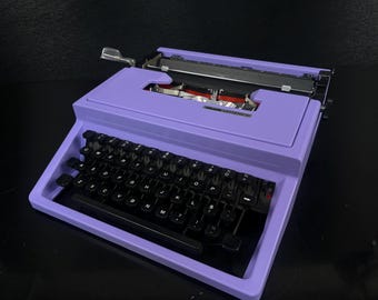 OLIVETTI LETTERA 32 タイプライター、オリジナルのティールカラーが