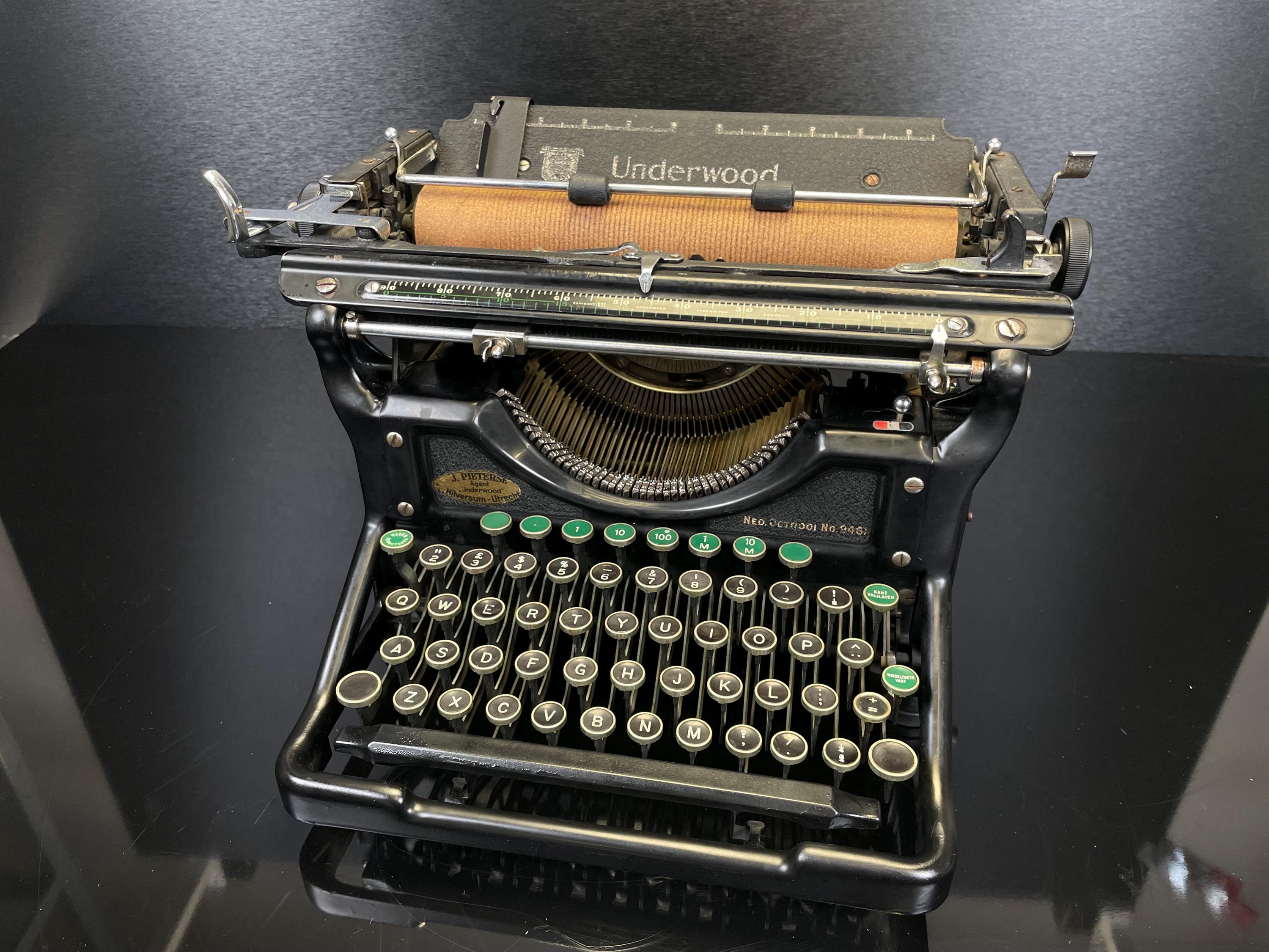 Vintage Underwood No. 5 Typewriter - Etsy