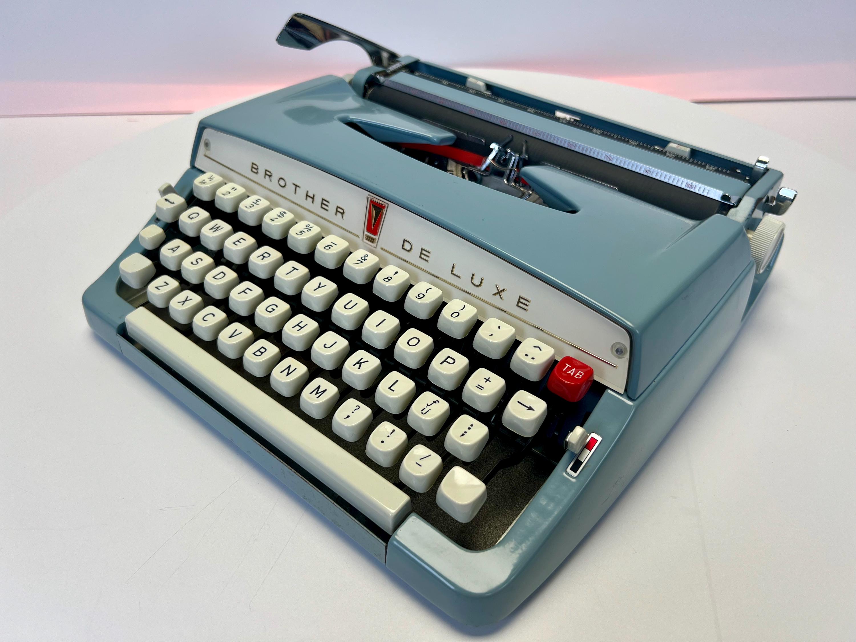 レア物】ブラザー タイプライター DELUXE 660TR ドイツ語対応