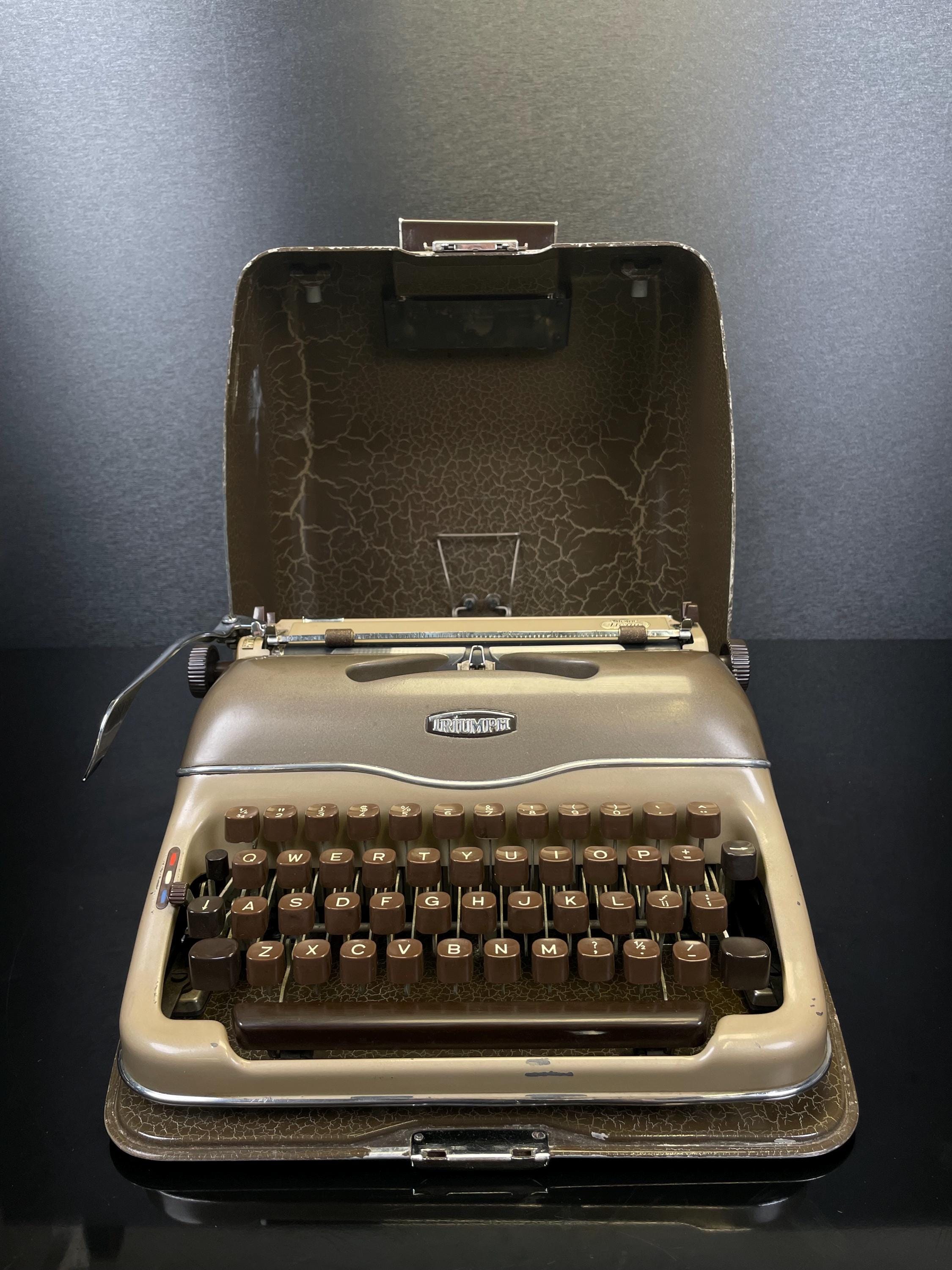 ヴィンテージ Triumph Norm タイプライター、QWERTY、(No.1111241