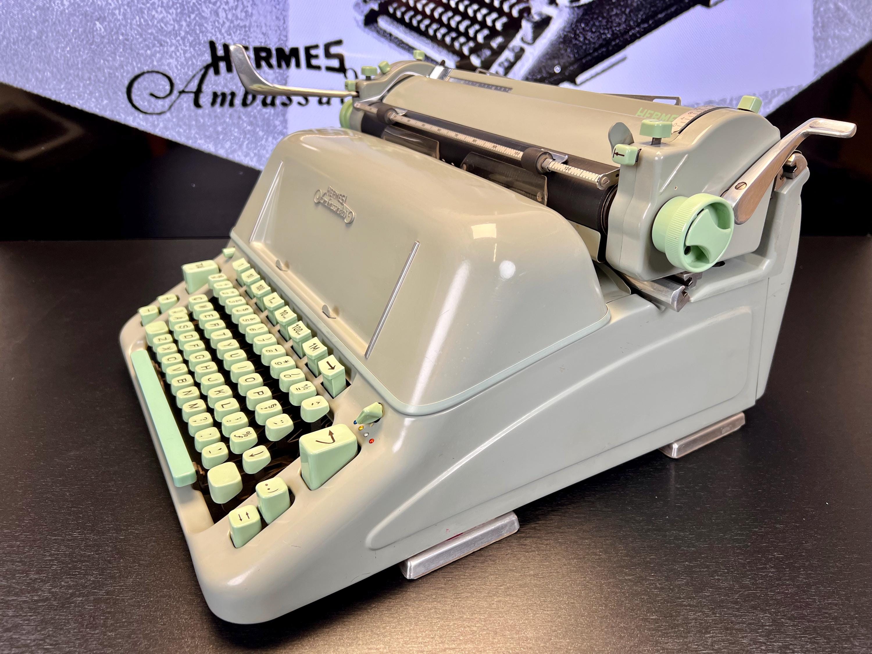 Vintage Hermes Ambassador Typewriter 1963 - the Iconic Flagship of