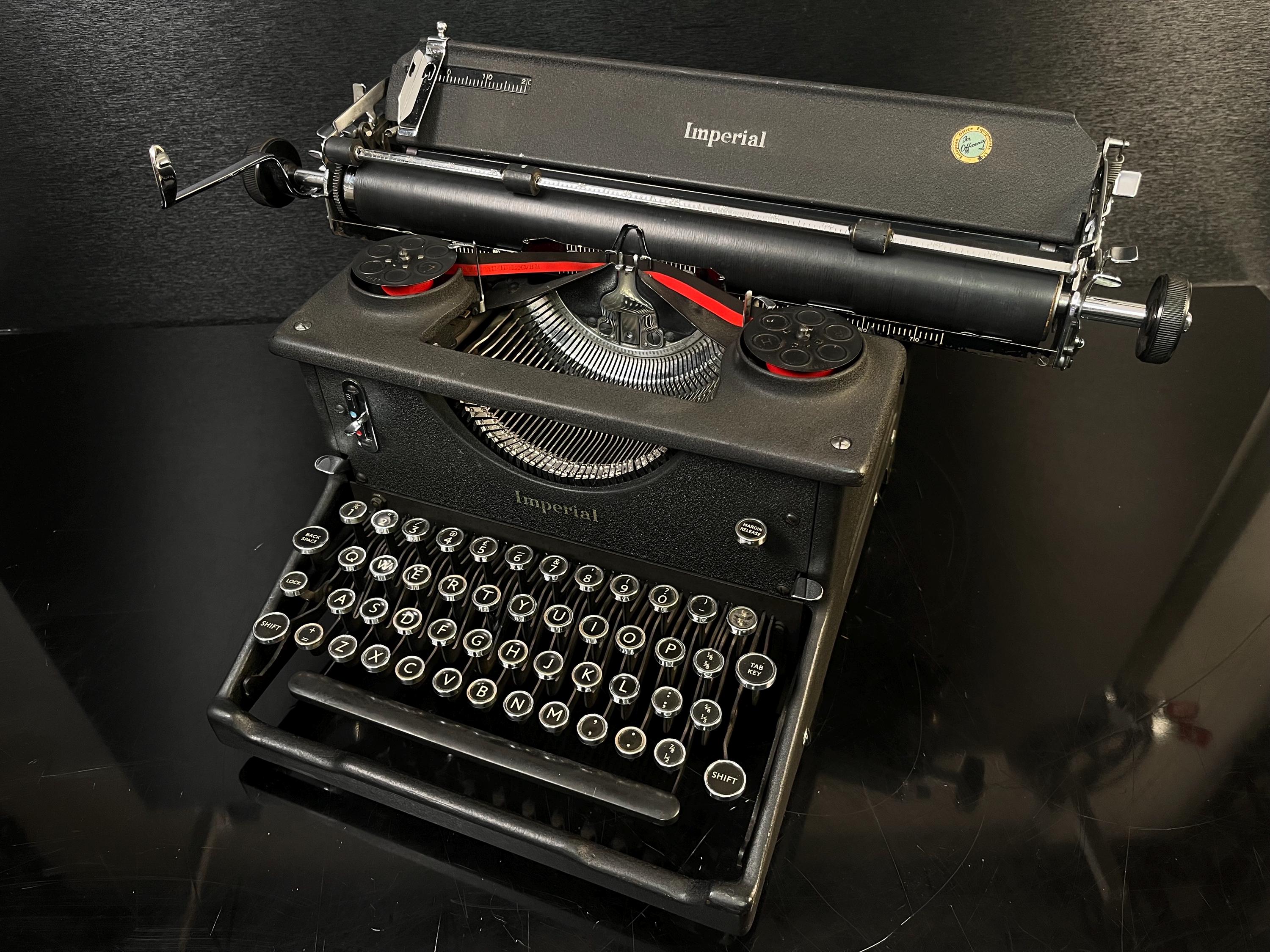 Imperial Typewriter - Etsy Hong Kong