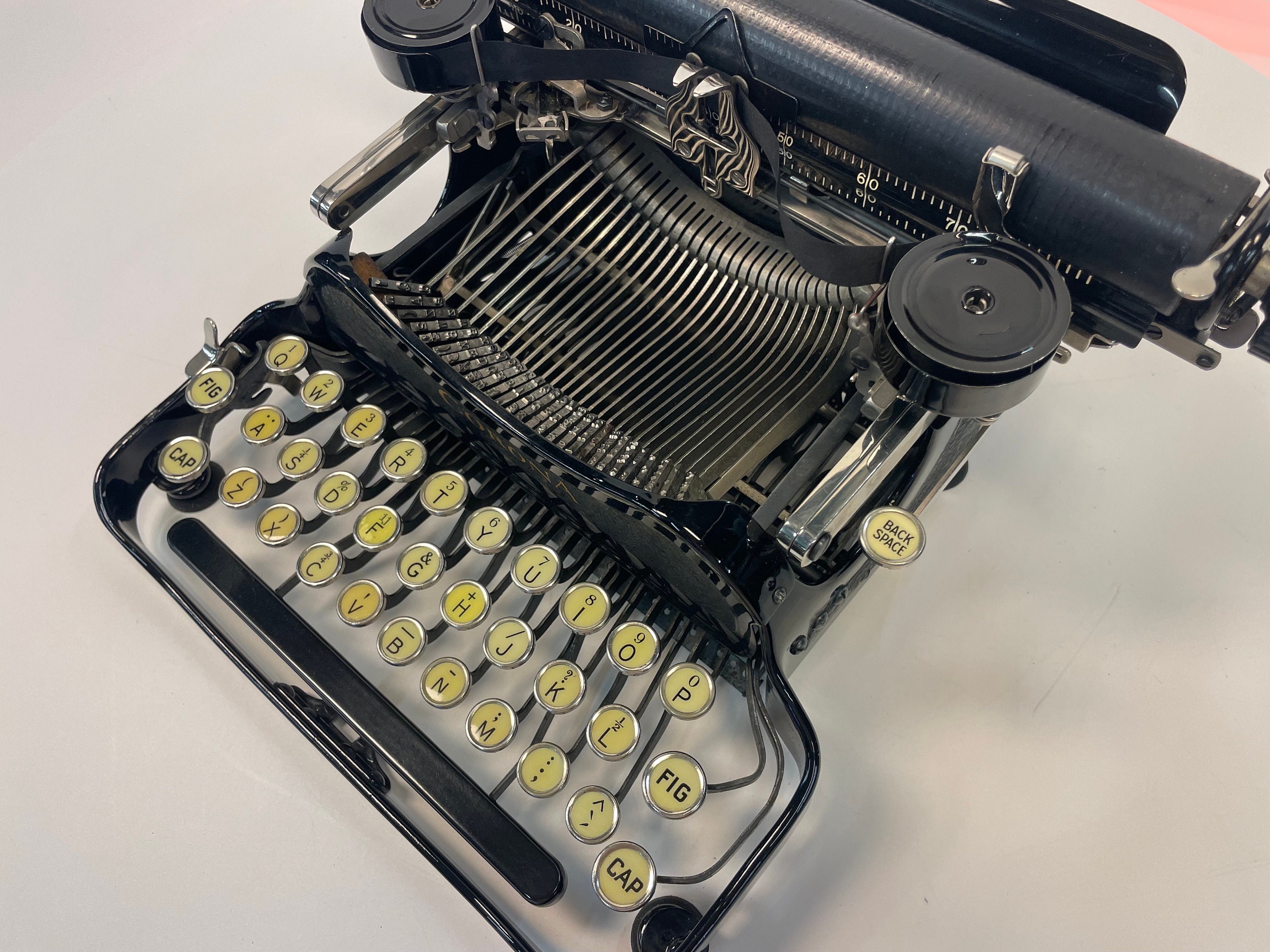 ヴィンテージ コロナ 折りたたみタイプライター、1935 LC スミス