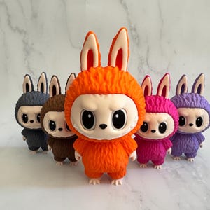 7&quot; Labubu-Inspired Monster Figure || 3D Printed Art Toy || Custom Colour || Designer Display Figure || Collectible || Shelf Decor || Gift