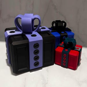 XL Nervige Geschenkbox || 3D Gedruckt || Geschenkbox || Lästige Box || Mehrfarbiger 3D-Druck || GagGift || Geschenk || Geschenk || Geburtstag || Weihnachten