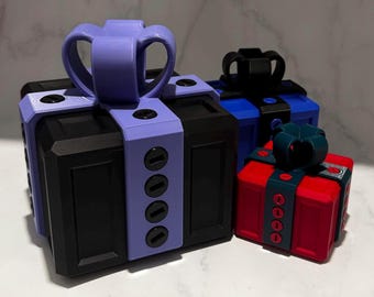 XL Annoying Gift Box || 3D Printed || GiftBox || Annoying Box || MultiColour 3D Print || GagGift || Present || Gift || Birthday || Christmas