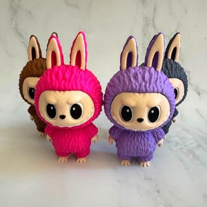 Labubu-Inspired Monster Figure || 3D Printed Art Toy || Custom Colour || Designer Display Figure || Collectible || Shelf Decor || Gift Idea
