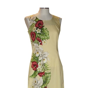 Aloha Dress For Women | Kona Tropical Flower Hawaiian Dress | Made In Hawaii