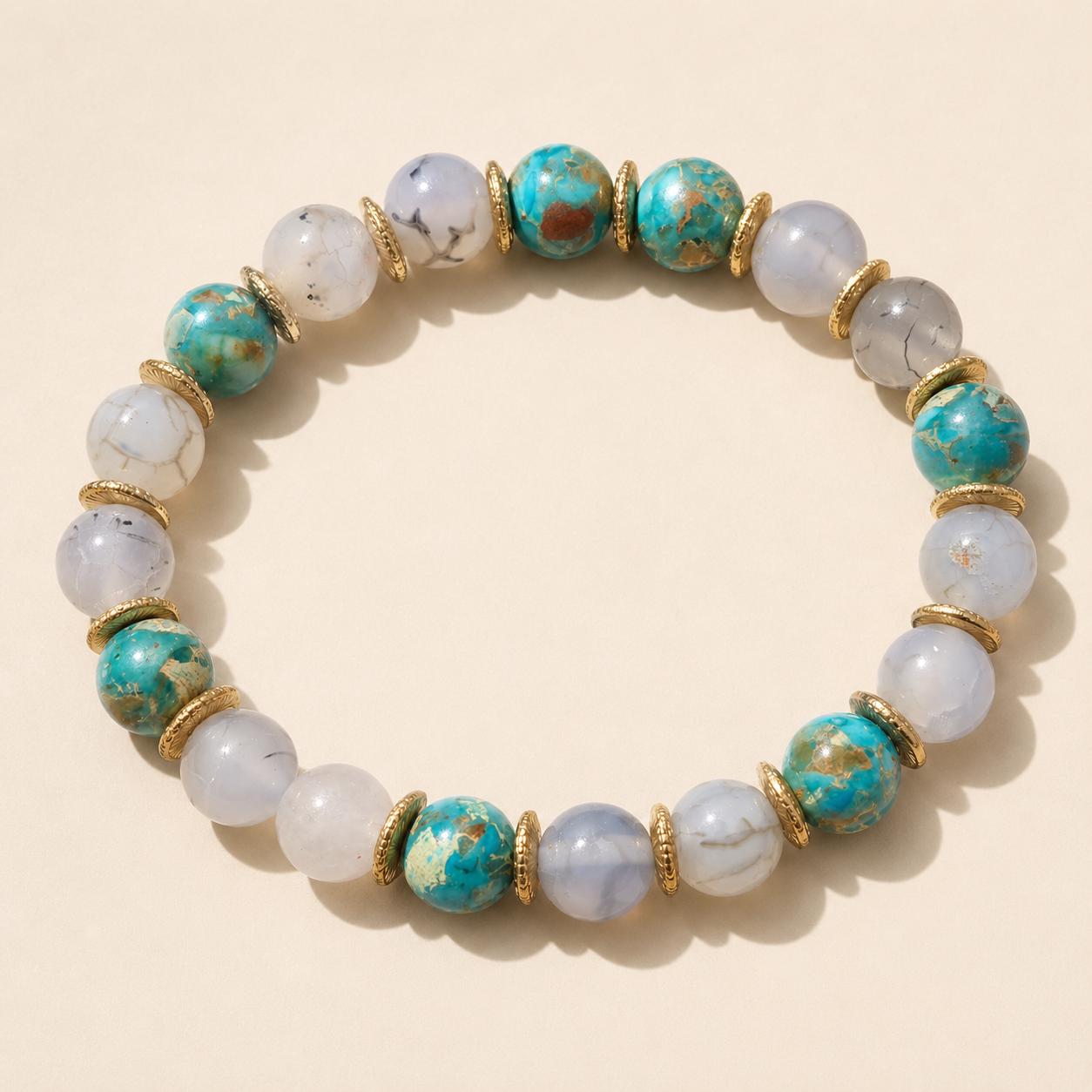 Turquoise Tide Stone Bracelet