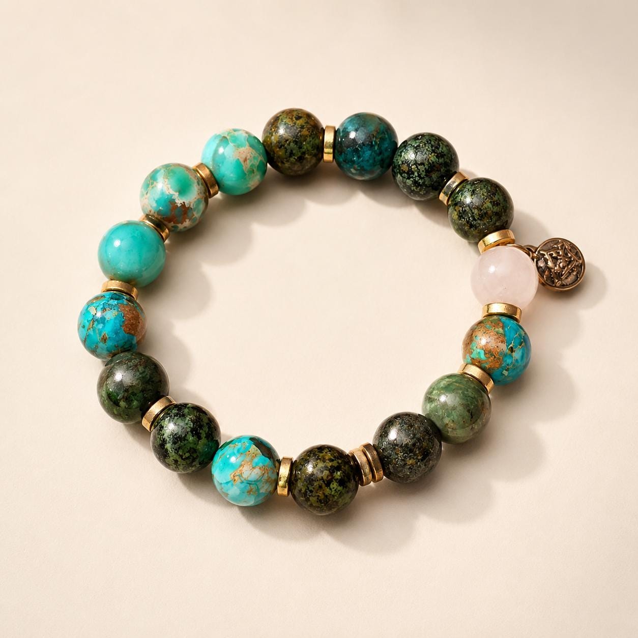 Ocean Earth Charm Bracelet