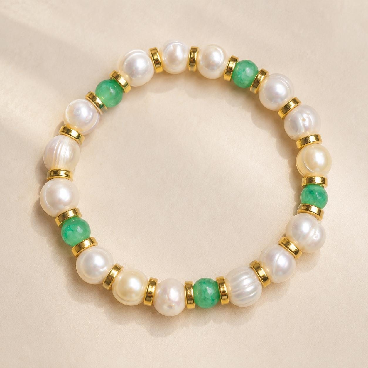 Coastal Pearl Stack Bracelet