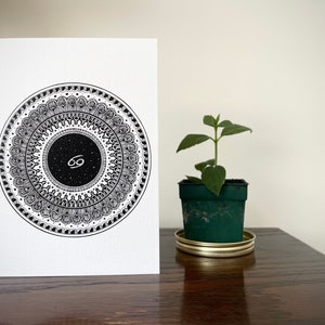 Biglietto d'auguri per il cancro, biglietto di buon compleanno, biglietto del segno zodiacale per il compleanno di giugno/luglio