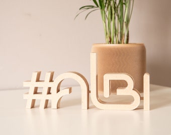 Customizable 3D Printed Albi City Logo - Made in France - Customizable for Weddings or Events