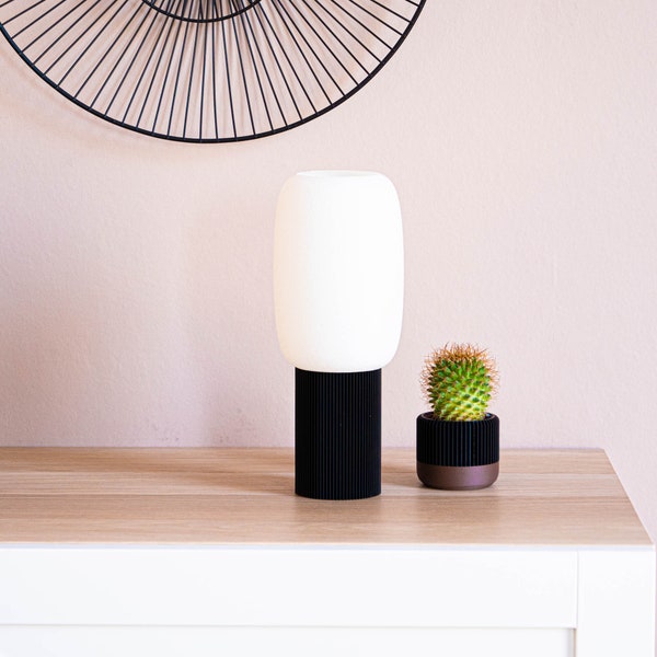 Olive lampe noire design et élégante idéal intérieur minimaliste ou scandinave