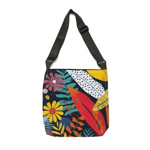 Matisse&#39;s Artificial Spring Adjustable Tote Bag (AOP) Spring Fashion Summer Vibes Vibrant Colors Spring Summer 2024 spring flowers plants