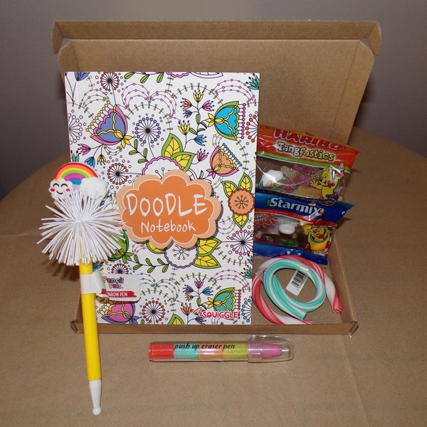 Letterbox Stationary Gift (Ideal for Birthdays, Holidays or Just as a Little Treat)